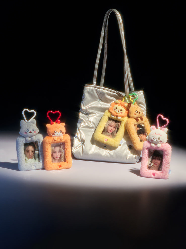 i-dle minini we are PHOTOCARD HOLDER PLUSH KEYRING