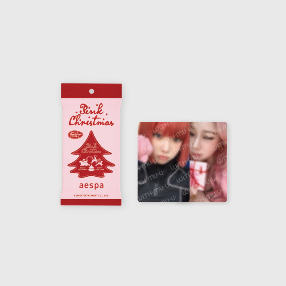 PINK CHRISTMAS RANDOM PACK_aespa - 2024 PINK CHRISTMAS MD