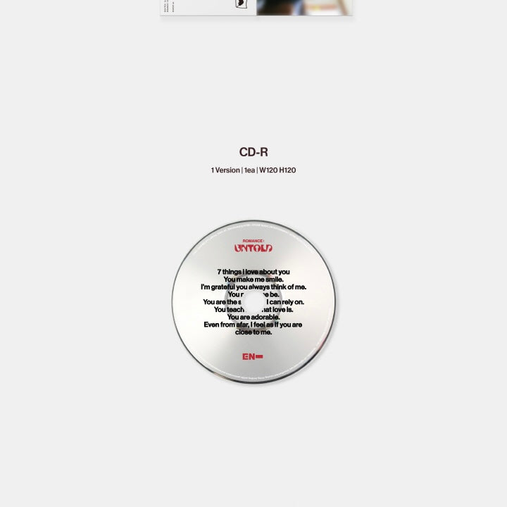 ENHYPEN – ROMANCE : UNTOLD (ENGENE ver.)