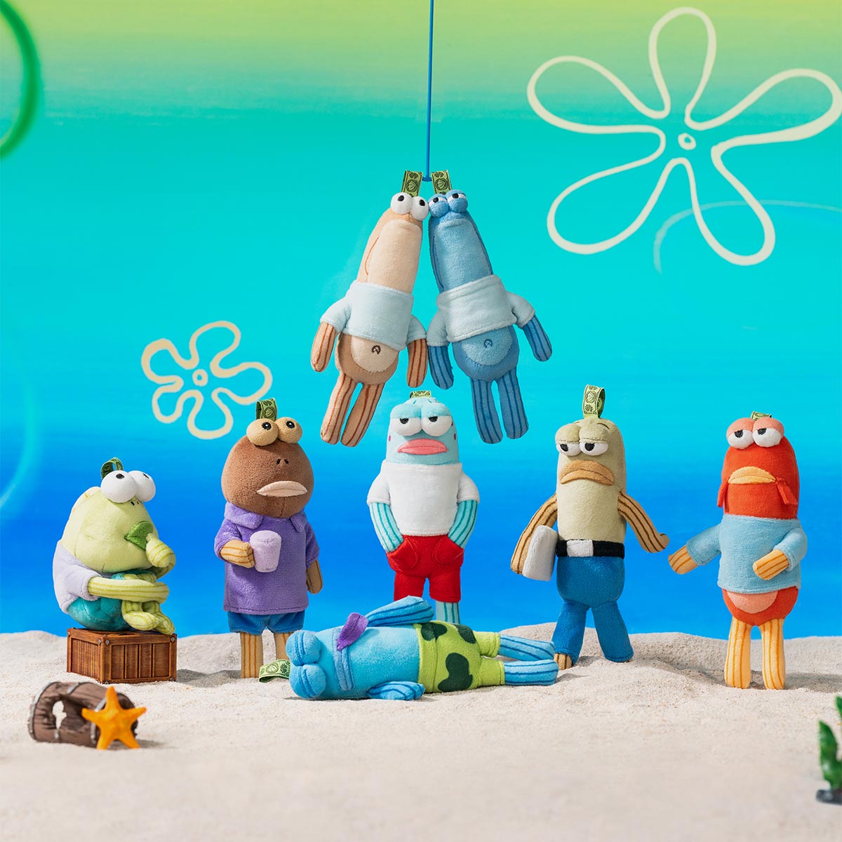 POP MART Bikini Bottom Buddies - Whimsical Plush Blind Box