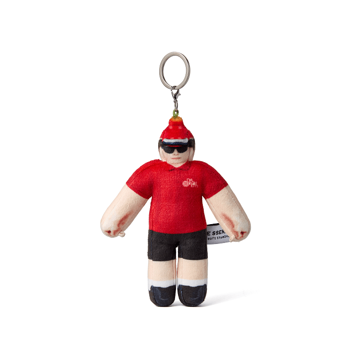 LE SSERAFIM - LE SSERAFIM x SOFT THUMBNAIL OFFICIAL MD DELIVERY PERSON KEYRING