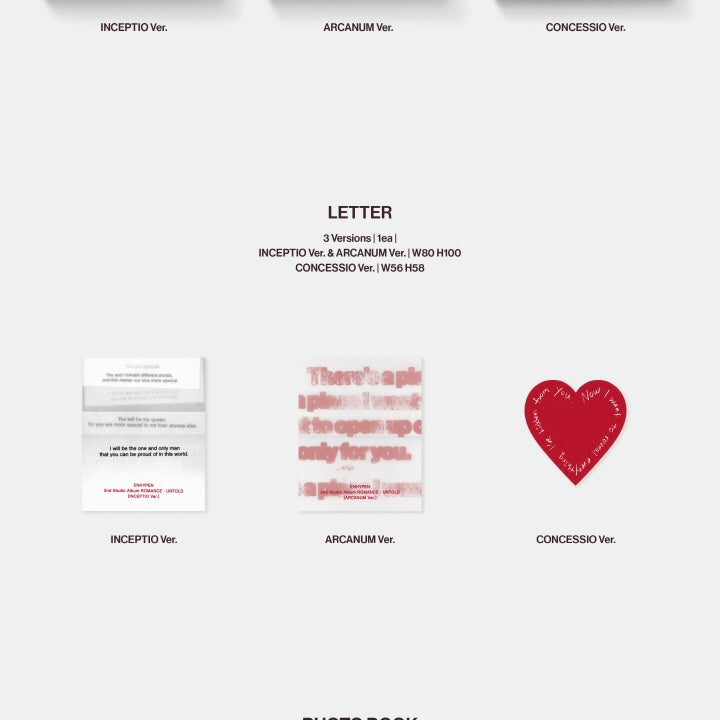 ENHYPEN – ROMANCE : UNTOLD