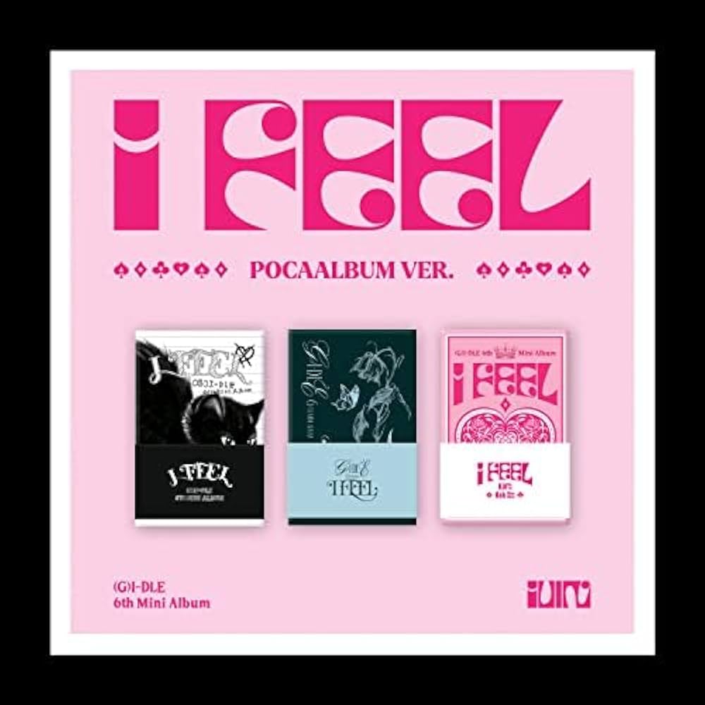 (G)I-DLE - I FEEL (6TH MINI ALBUM) POCA ver