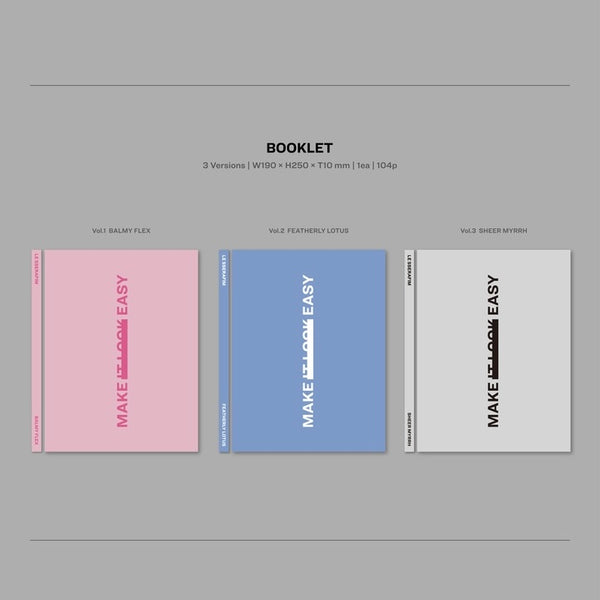 LE SSERAFIM EASY (3rd Mini Album)