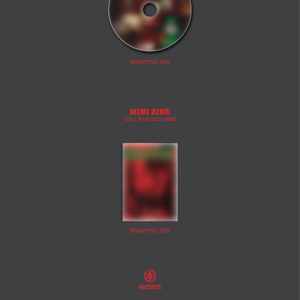 KATSEYE - BEAUTIFUL CHAOS (2 VERSIONS)