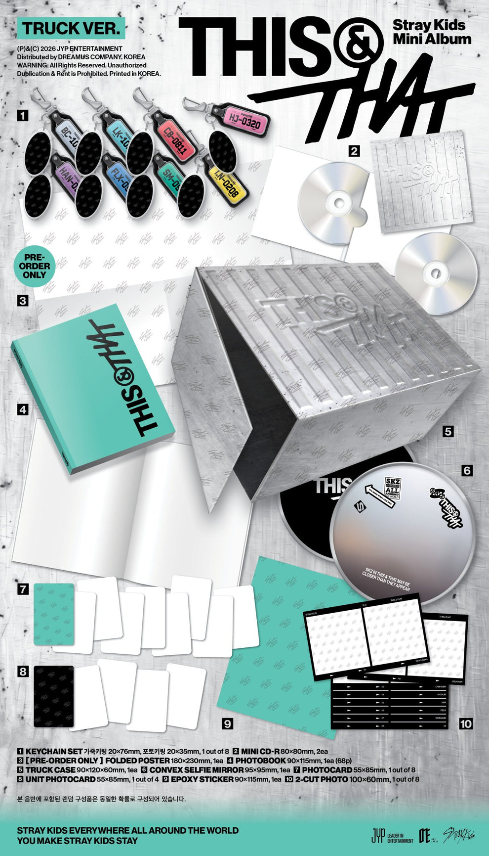 STRAY KIDS - THIS & THAT TRUCK VER. (LIMITED)