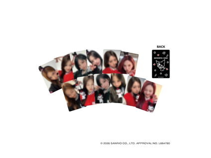 BABYMONSTER - BABYMONSTER X KUROMI JAPAN OFFICIAL MD RANDOM TRADING CARD