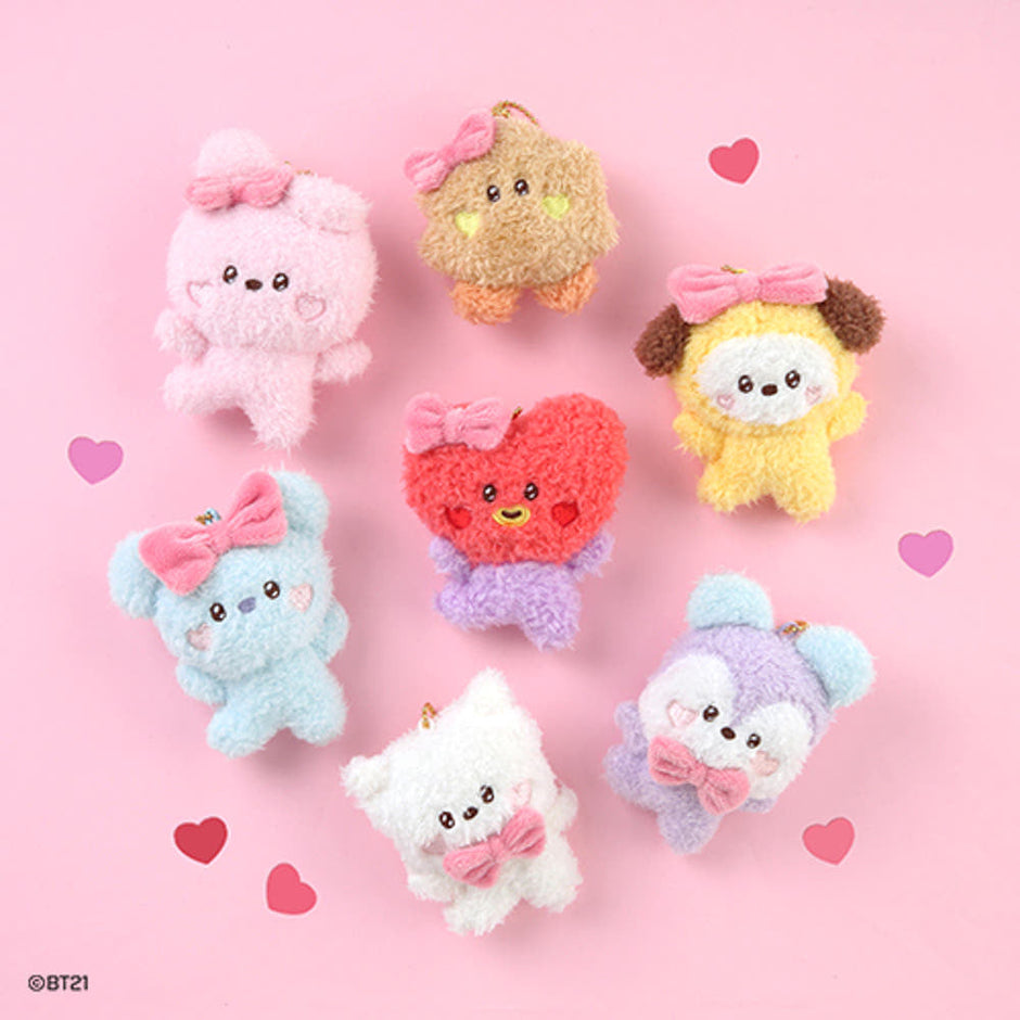 BT21 MININI LOVELY PLUSH KEY RING