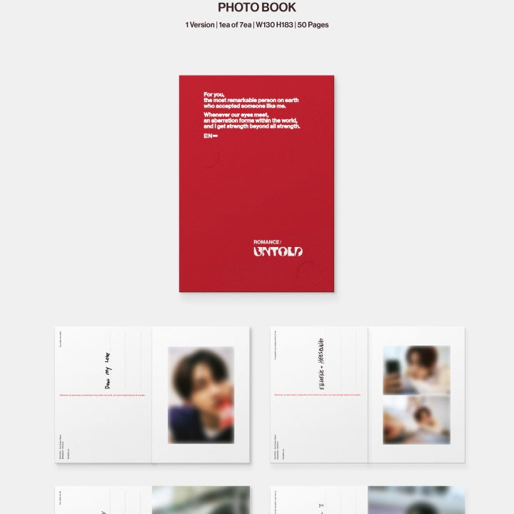 ENHYPEN – ROMANCE : UNTOLD (ENGENE ver.)