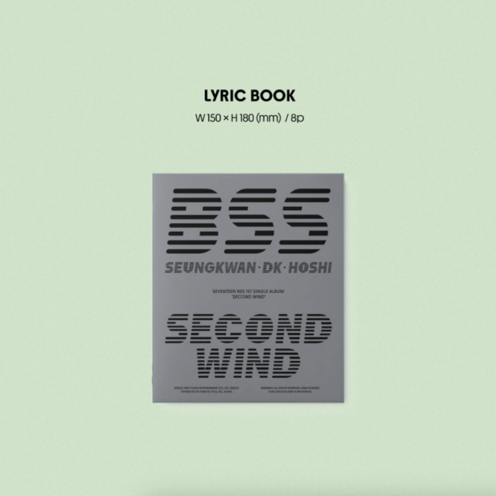 BSS 1st Single Album ‘SECOND WIND’