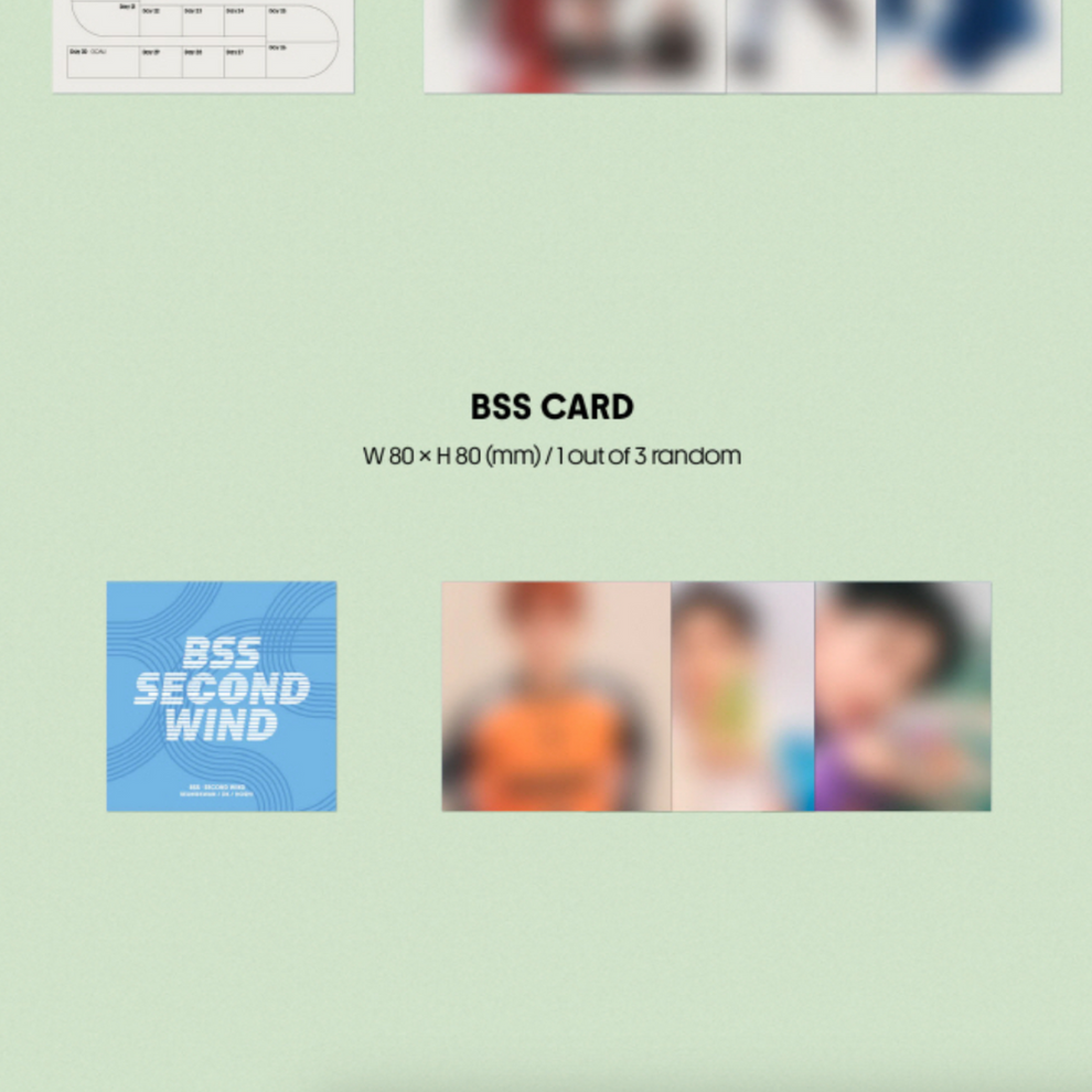 BSS 1st Single Album ‘SECOND WIND’