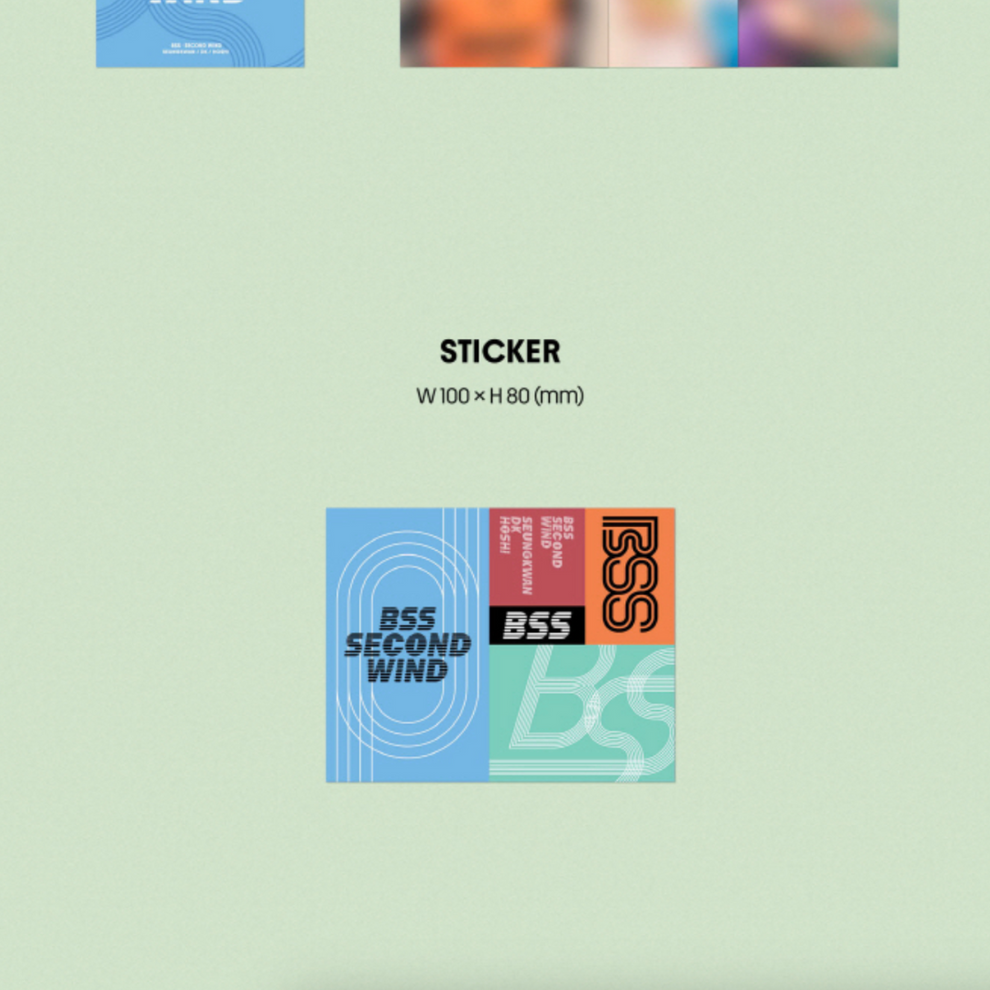 BSS 1st Single Album ‘SECOND WIND’