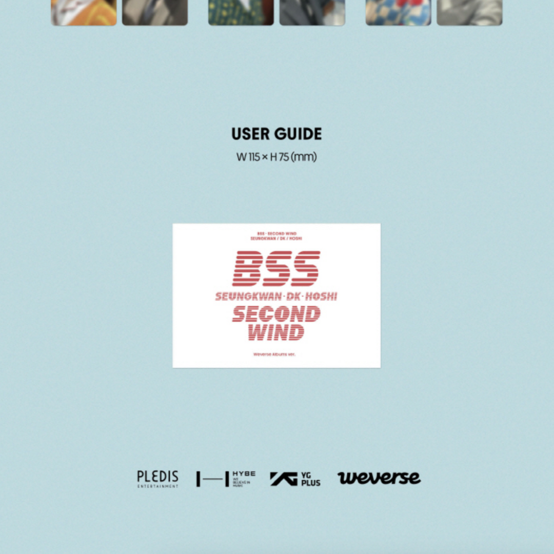 BSS 1st Single Album ‘SECOND WIND’ (Weverse album ver.)