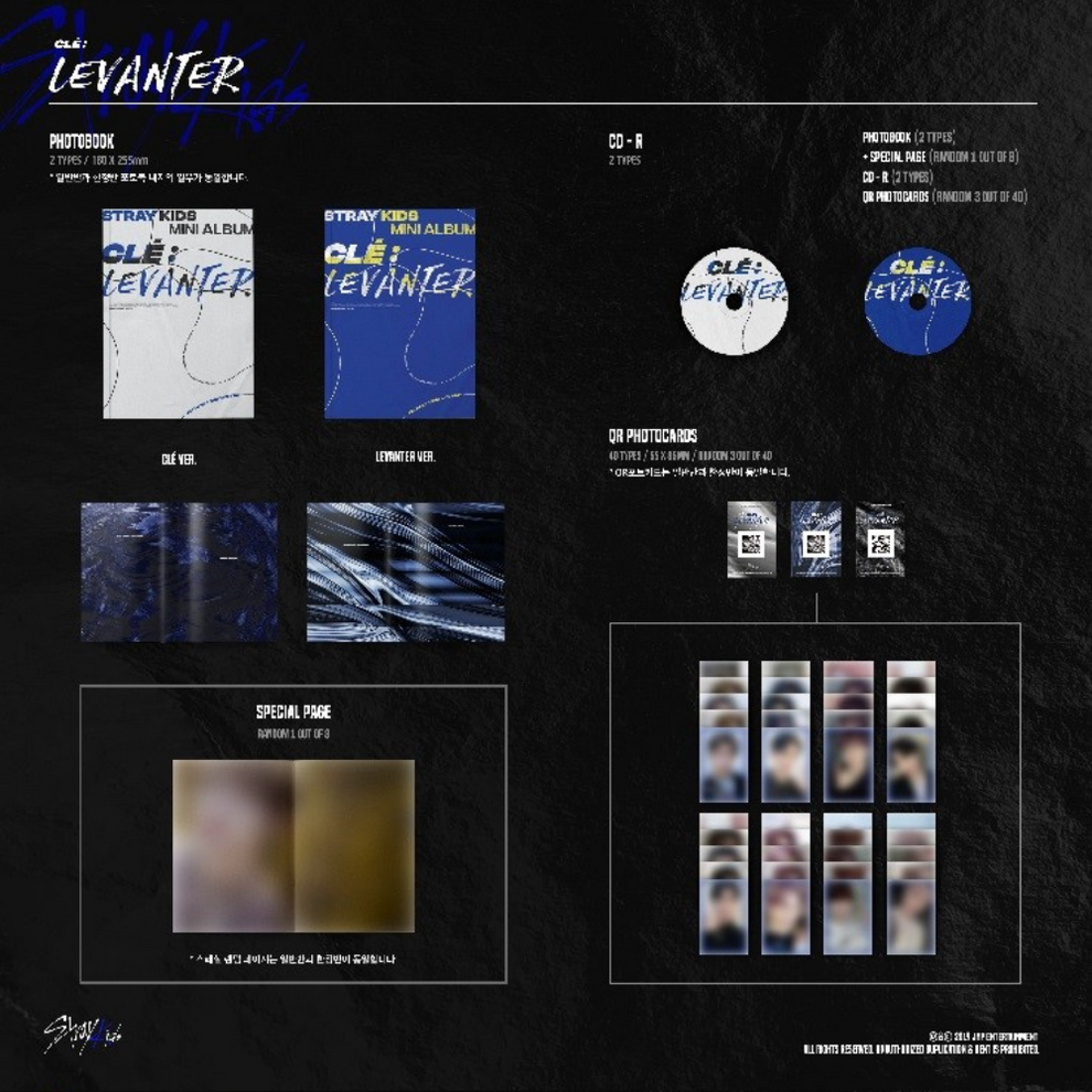STRAY KIDS - CLE : LEVANTER (MINI ALBUM)