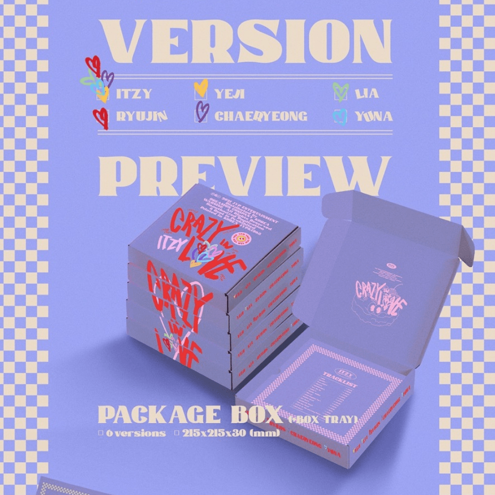 ITZY - 1st Album CRAZY IN LOVE