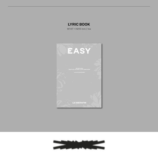LE SSERAFIM EASY (3rd Mini Album)