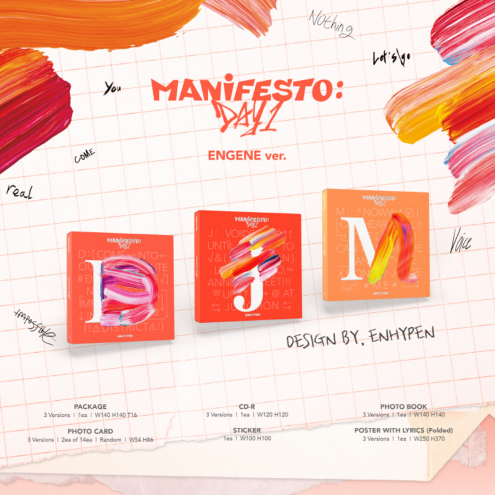 ENHYPEN – MANIFESTO : DAY 1 (ENGENE ver.)