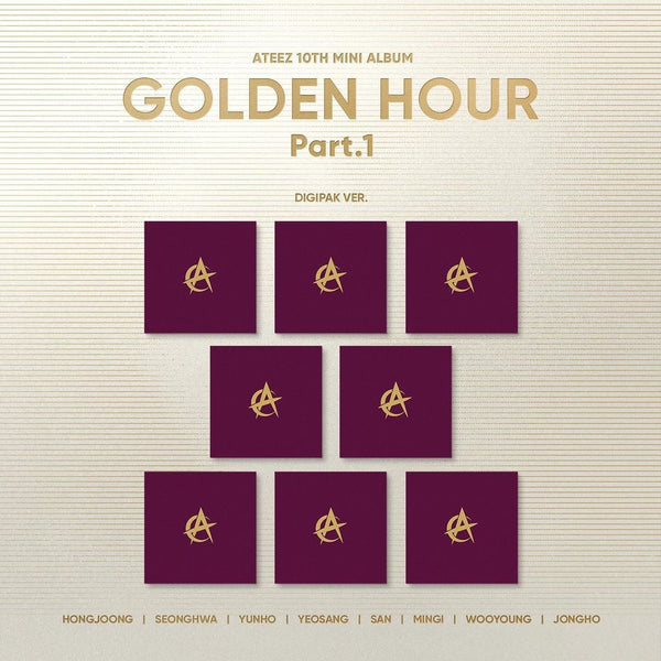 ATEEZ - GOLDEN HOUR : PART 1 (DIGIPAK VER.)