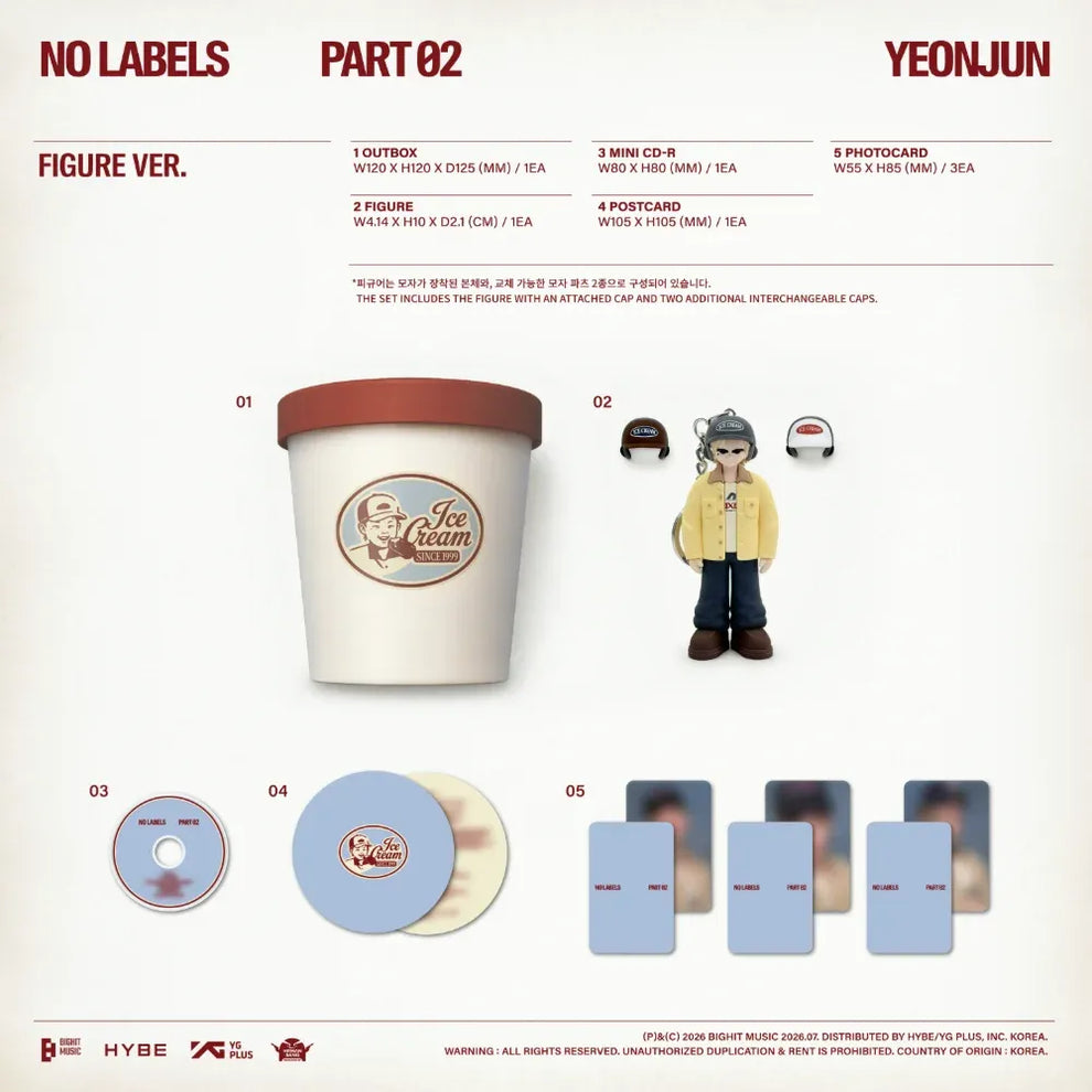 YEONJUN - NO LABELS: PART 02 (FIGURE VER.)