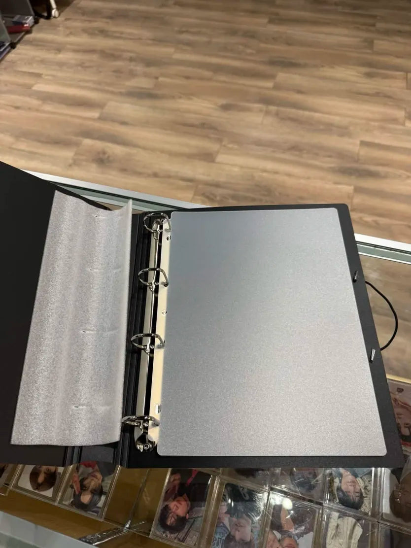 9 pocket binder (10 pages included)