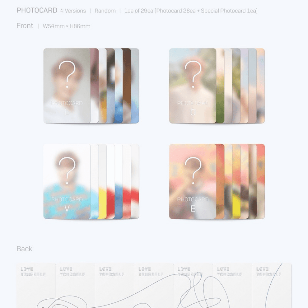 BTS - LOVE YOURSELF 承 'HER' (5TH MINI ALBUM)