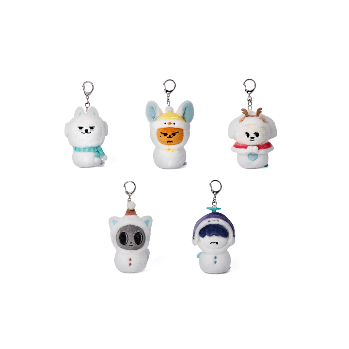 TXT - PPULBATU SNOW MAGIC OFFICIAL MD PLUSH KEYRING (HOLIDAY VER.)