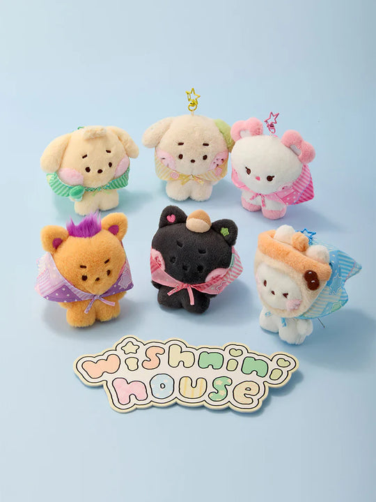 NCT WISH - WISHININI HOUSE SCARF PLUSH KEYRING