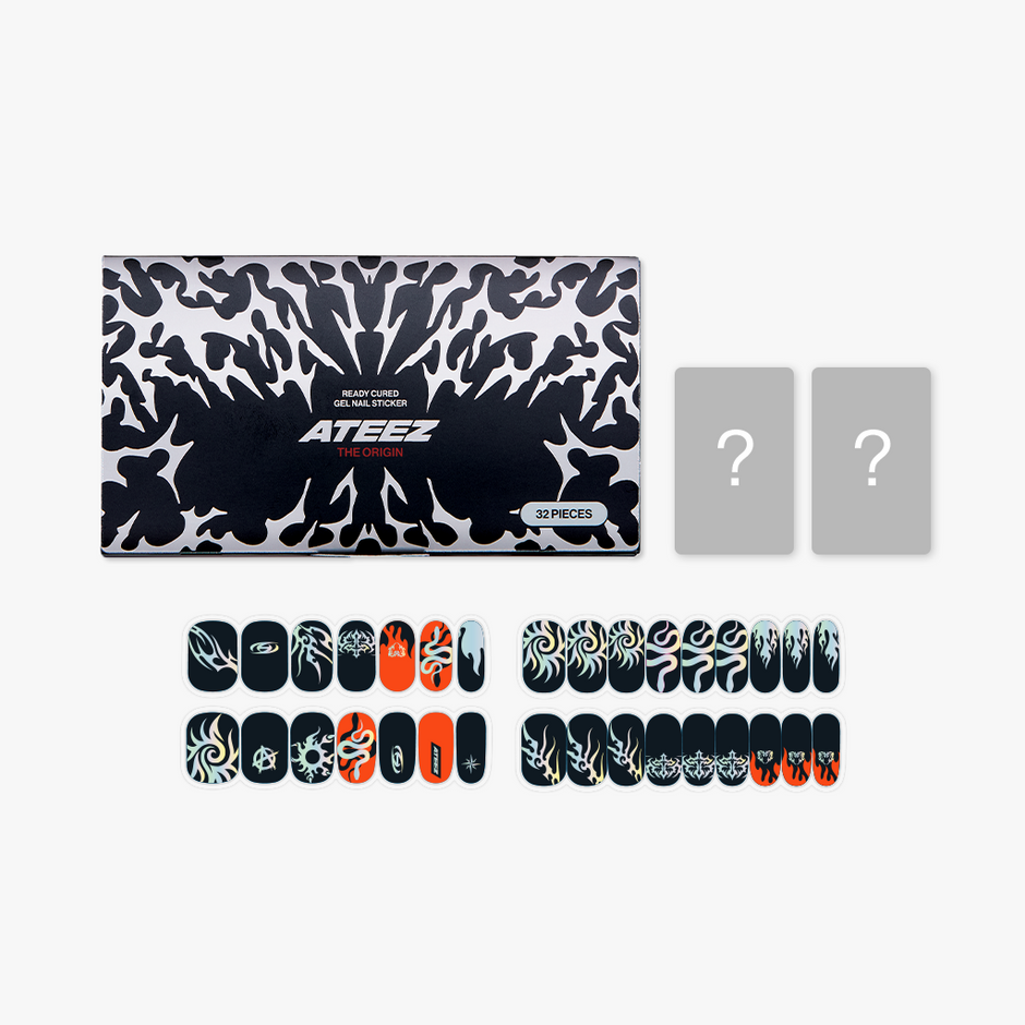 PRE-ORDER] ATEEZ - READY CURED GEL NAIL STICKER : THE ORIGIN