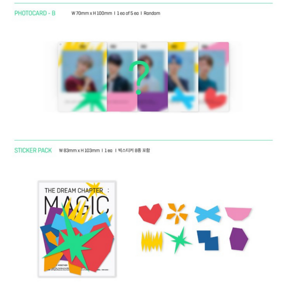 TOMORROW X TOGETHER (TXT) - THE DREAM CHAPTER: MAGIC