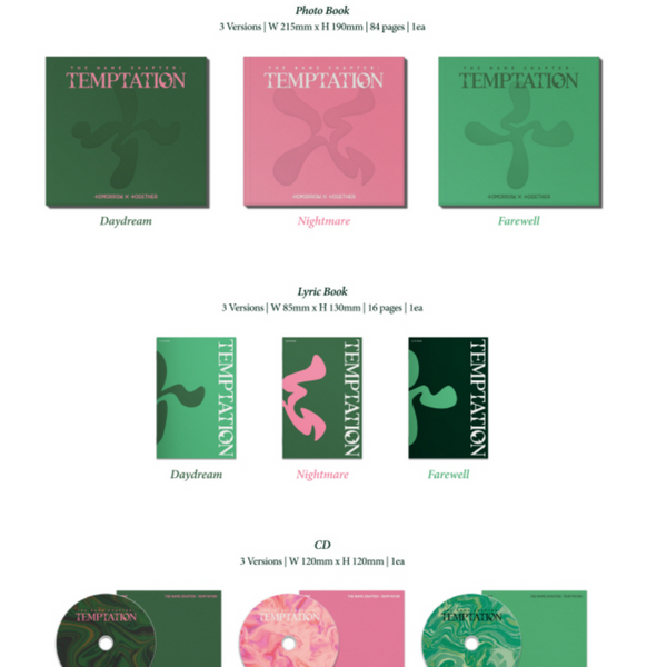 TXT - 5th Mini Album THE NAME CHAPTER: TEMPTATION