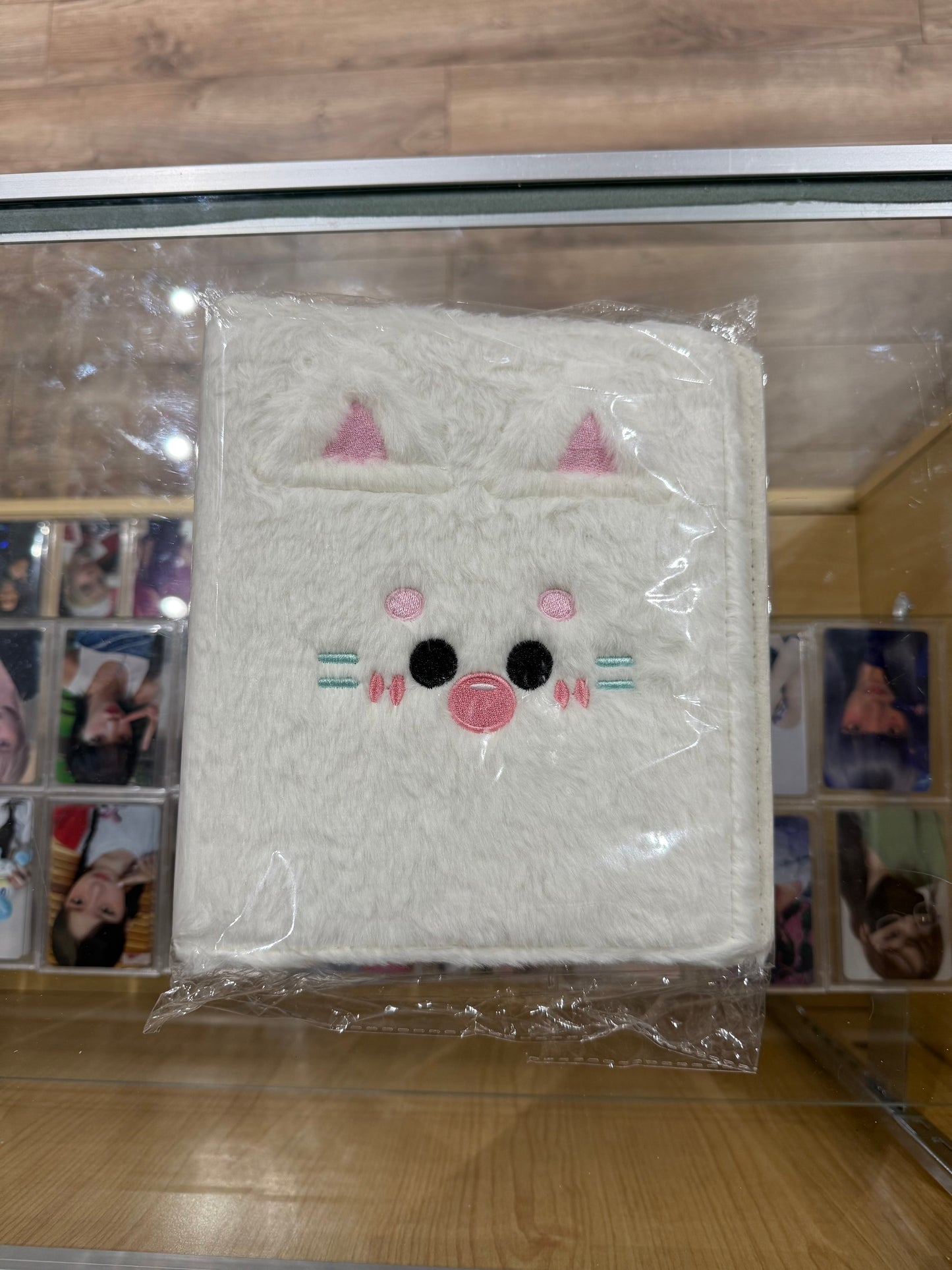 Furry Animals A6 Loose-Leaf 4-Grid Photo Card Binder (PAGES NOT INCLUDED)