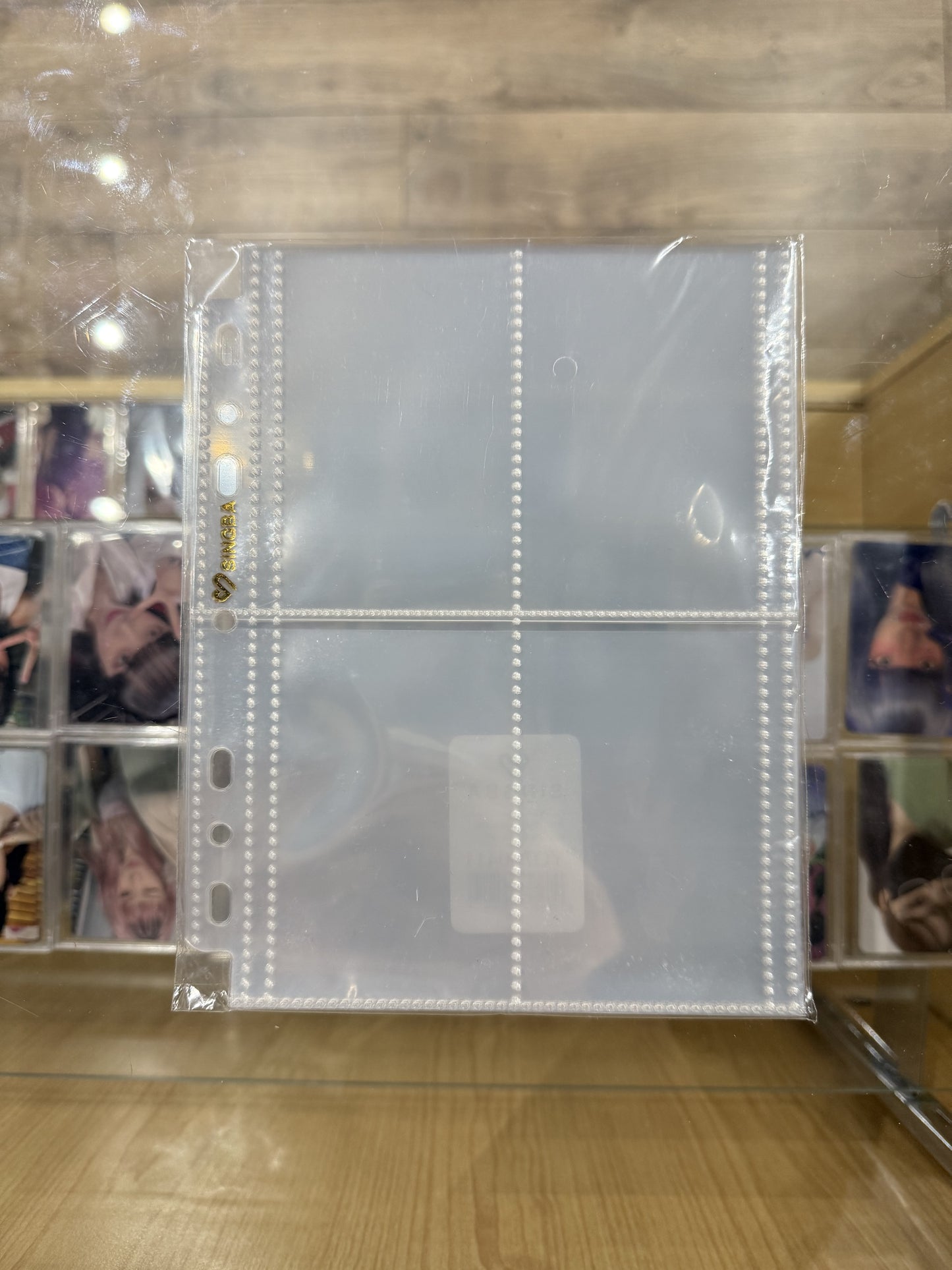 PREMIUM A6 BINDER PAGE (10 pack) (HARD)