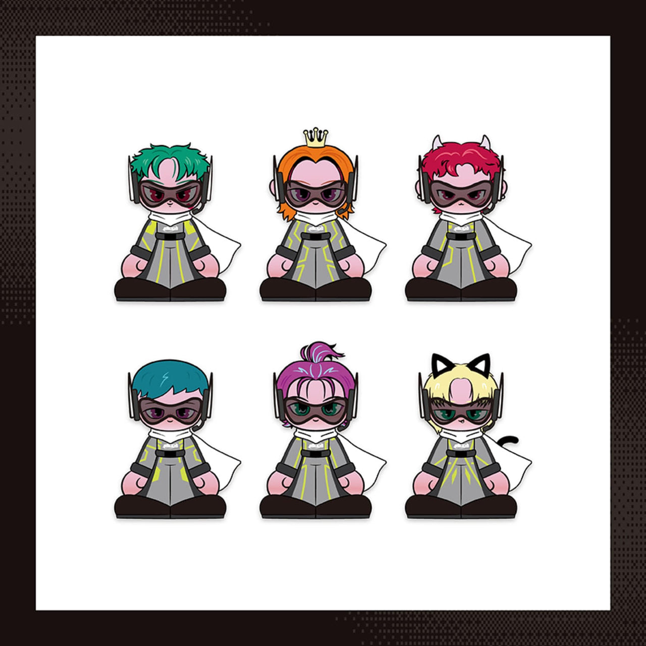 P1HARMONY - HELLO, WORLD P1KIDS POP UPCHARACTER DOLL HERO VER