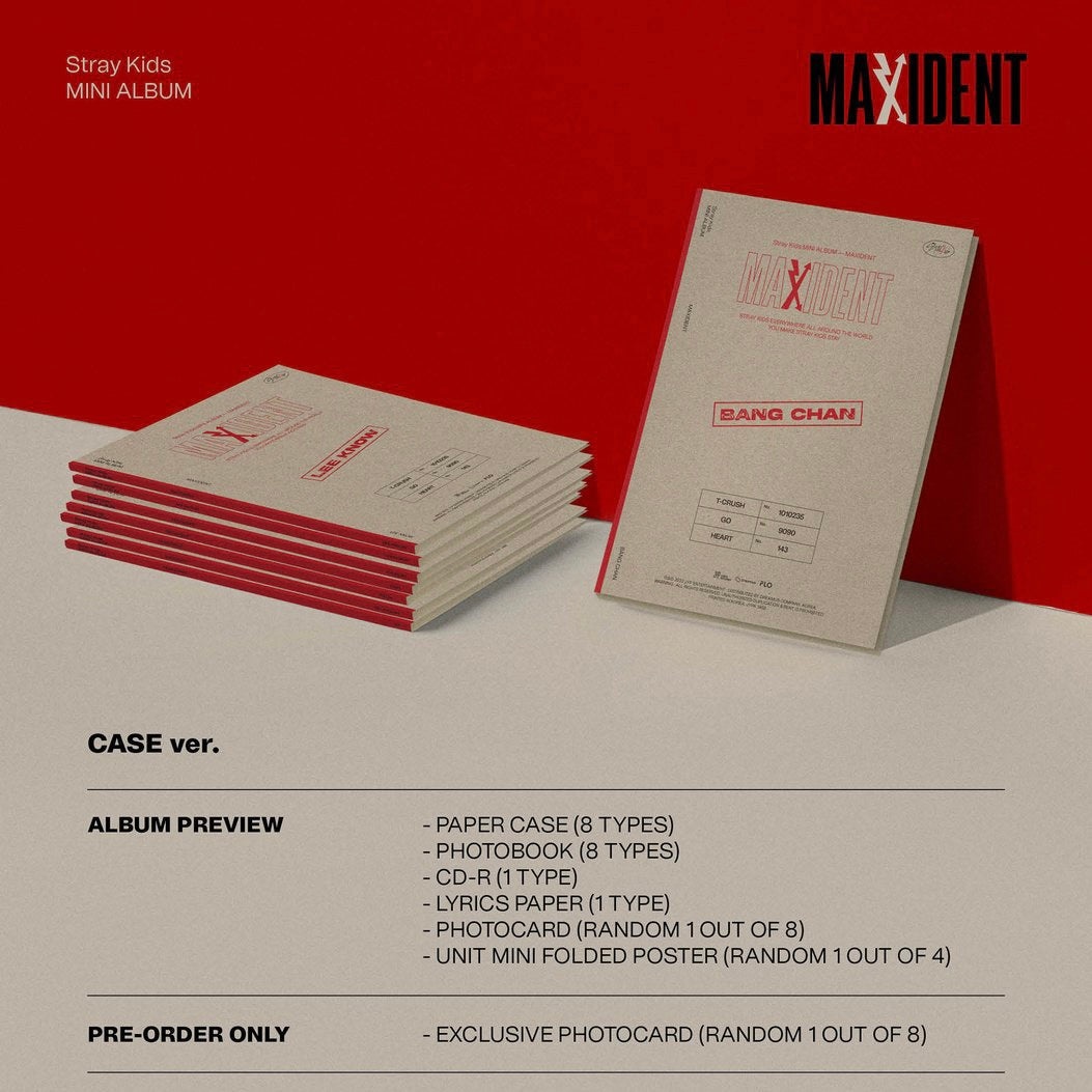 STRAY KIDS - MAXIDENT (CASE VER.)