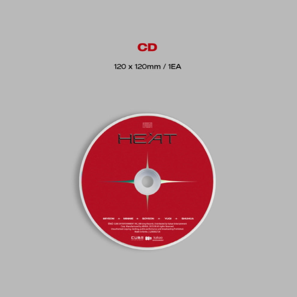 (G)I-DLE - HEAT (DIGIPACK) (SPECIAL ALBUM)
