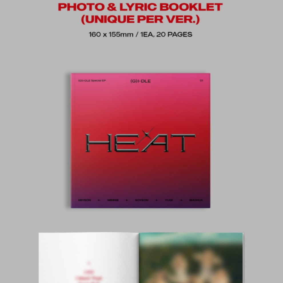 (G)I-DLE - HEAT (DIGIPACK) (SPECIAL ALBUM)