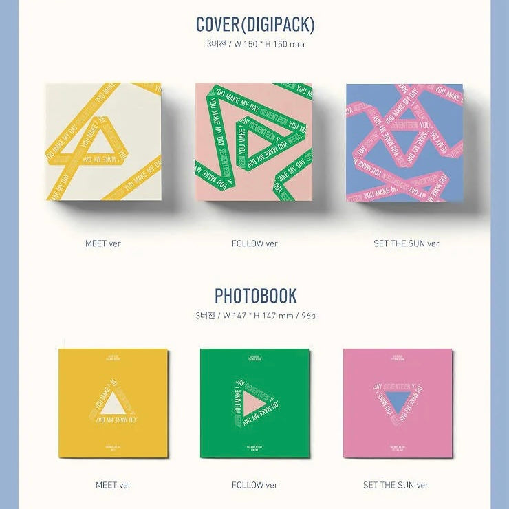 SEVENTEEN - Mini 5th Album Repackage YOU MAKE MY DAY (RANDOM)