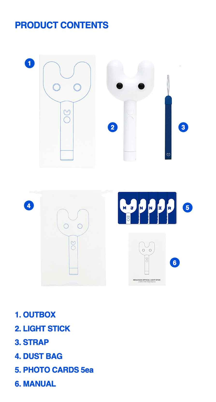 NEWJEANS - Official Light Stick