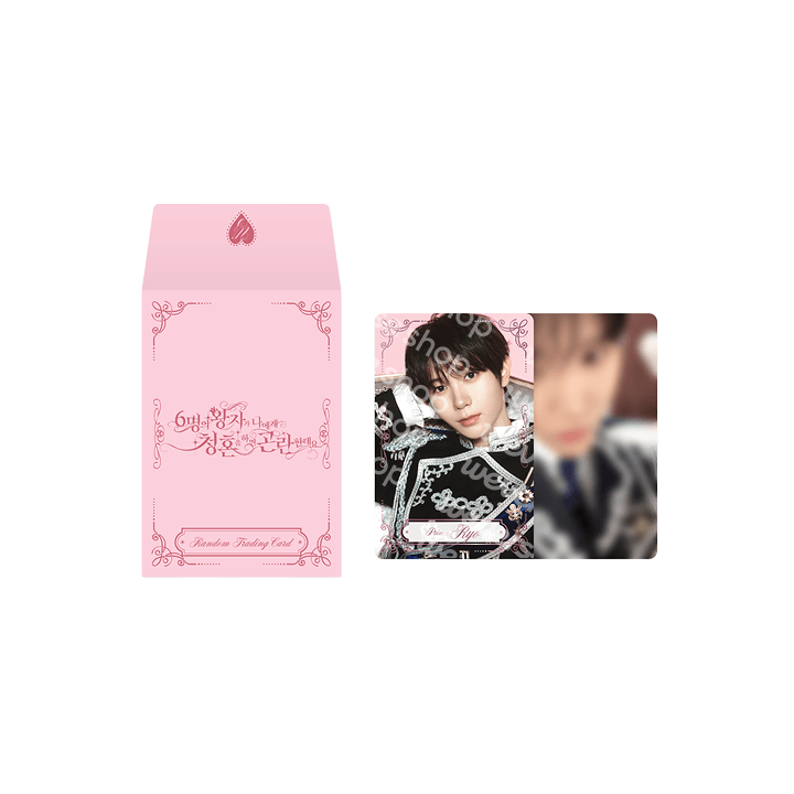 NCT WISH - HELP ALL SIX PRINCES ARE TRYING TO PROPOSE TO ME FANMEETING OFFICIAL MD RANDOM TRADING CARD SET