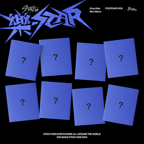 STRAY KIDS - 樂-STAR (POSTCARD VER.)