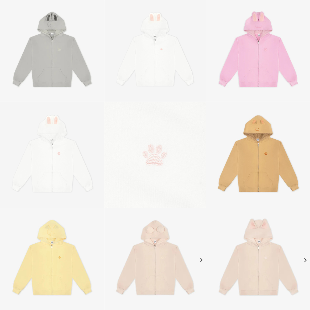 STRAY KIDS - SKZOO POPUP STORE JAPAN 2025 ZIP UP HOODIE
