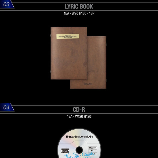 [PRE-ORDER] (WEVERSE POB)ENHYPEN - 7TH MINI ALBUM [THE SIN : VANISH]