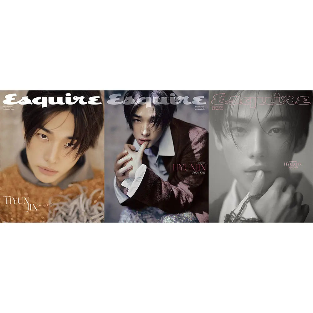 [PRE-ORDER] ESQUIRE 2026.11 (COVER: STRAY KIDS HYUNJIN) (3 VERSIONS)