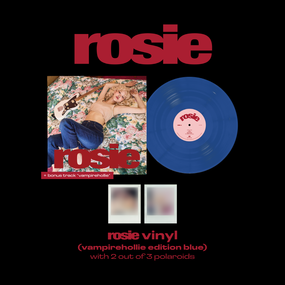 ROSE - FIRST STUDIO ALBUM [ROSIE] VINYL (VAMPIREHOLLIE EDITION BLUE)