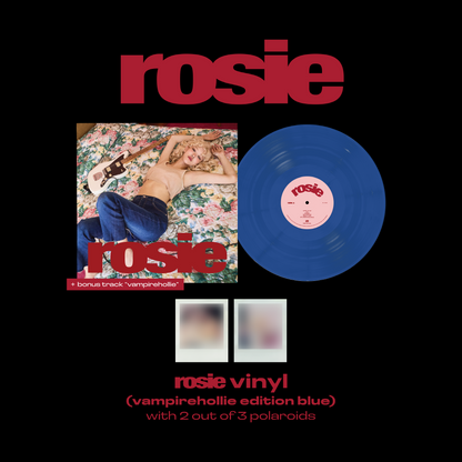 ROSE - FIRST STUDIO ALBUM [ROSIE] VINYL (VAMPIREHOLLIE EDITION BLUE)