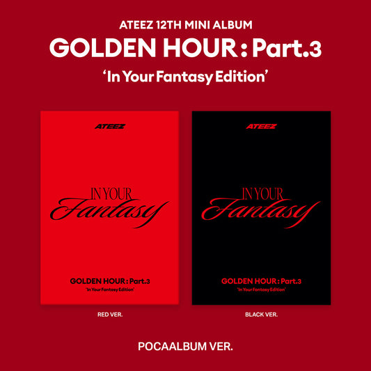 [PRE-ORDER] ATEEZ - GOLDEN HOUR : Part.3 'In Your Fantasy' (POCAALBUM)