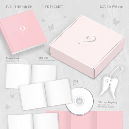 [PRE-ORDER] IVE - THE 4TH EP [IVE SECRET] (LOVED IVE VER.)