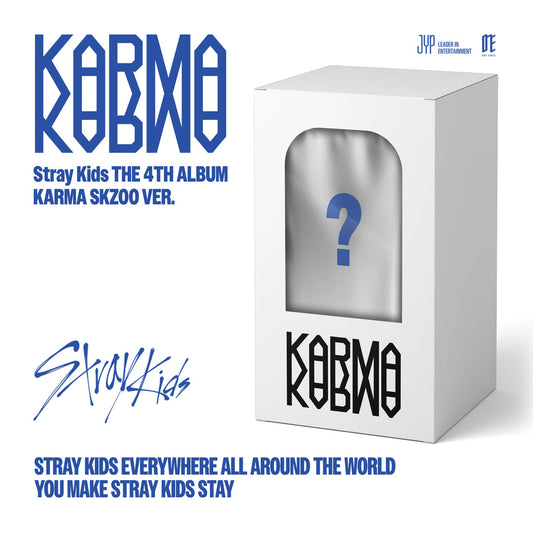 [PRE-ORDER]  Stray Kids – The 4th Full Album [KARMA] (SKZOO VER.)