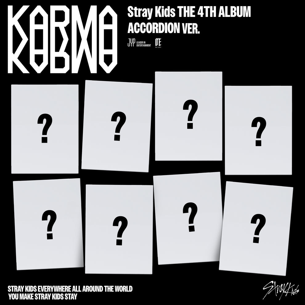 [PRE-ORDER] (JYP FANS POB) Stray Kids – The 4th Full Album [KARMA] (ACCORDION VER.)
