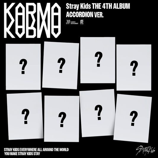 [PRE-ORDER] (YES24 POB) Stray Kids – The 4th Full Album [KARMA] (ACCORDION VER.)